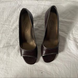 Talbots Peeptoe Heels